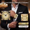 ⌚ ¡50% DE DESCUENTO AHORA! 💎 Reloj Iced-Out para Hombre con Dial Giratorio – Cristales Brillantes, Cuarzo Preciso y Vidrio Mineral Resistente ✨